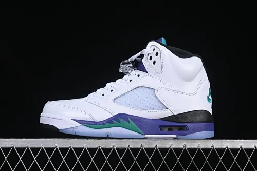 All categories Air Jordan Jordan series basketball shoes Air Jordan 5 Air Jordan 5 OG "Grape" AJ5 Joe 5 White Grape HQ7978-100